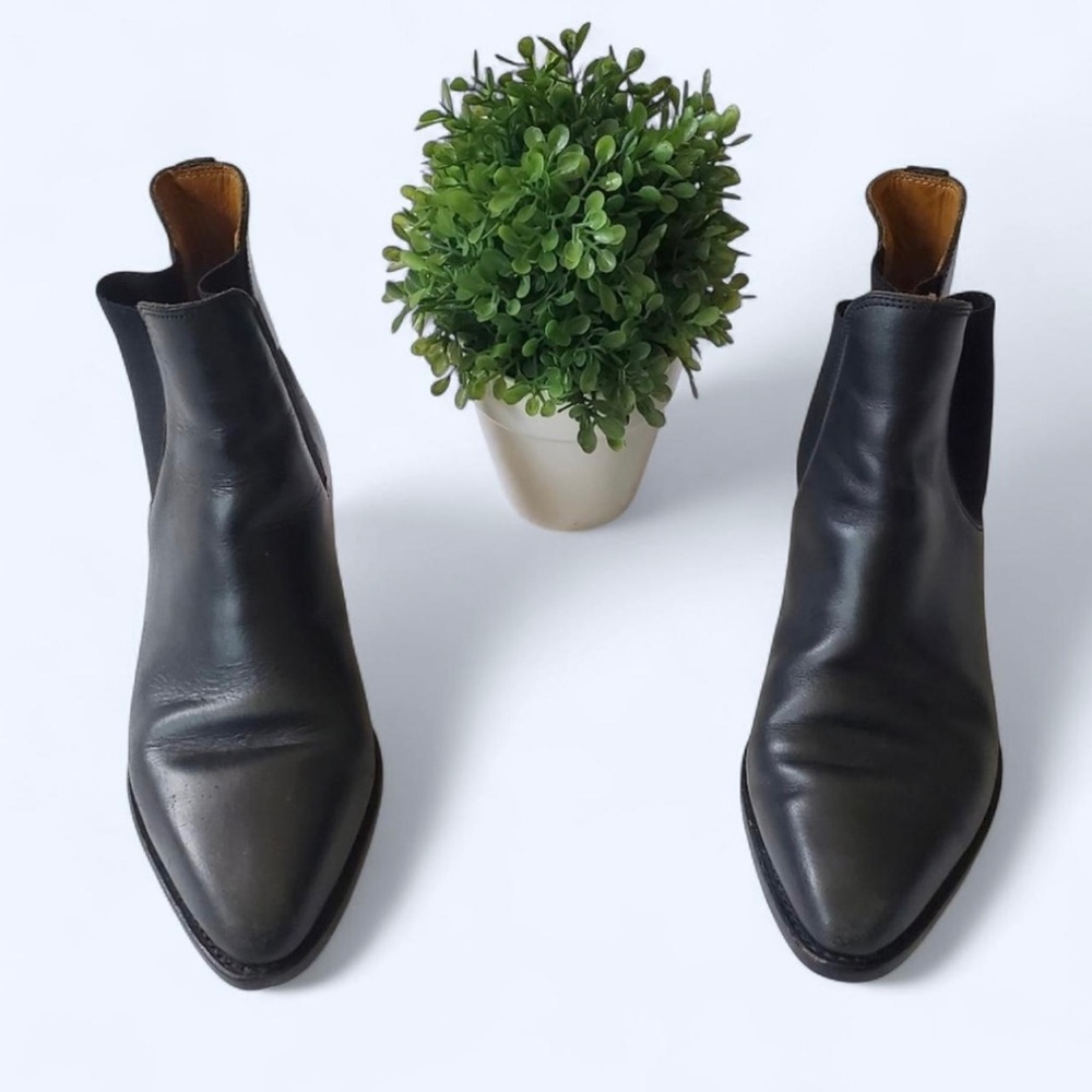Cole Haan Country Black Leather Boots 🐎